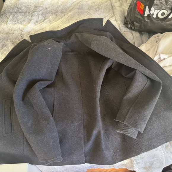 Simons Black Button Up Jacket - Picture 2 of 3